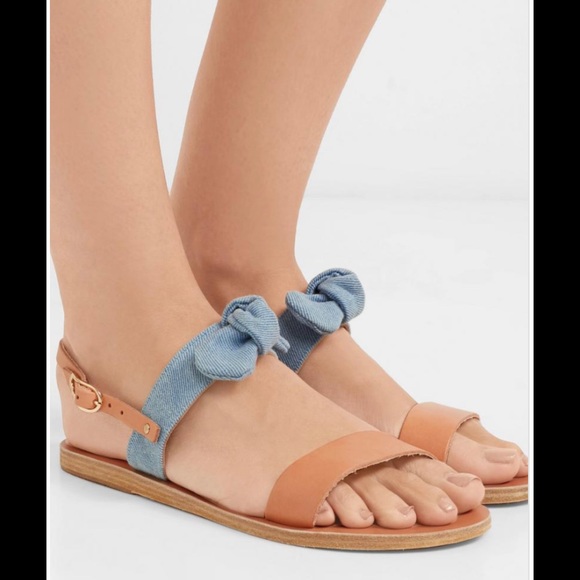 Ancient Greek Sandals Shoes Ancient Greek Sandals Clio Bow